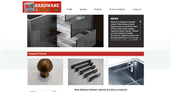 Desktop Screenshot of hardwareandhandles.co.nz